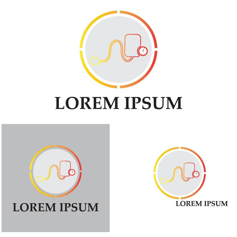Medical mechanical tonometer icon vector