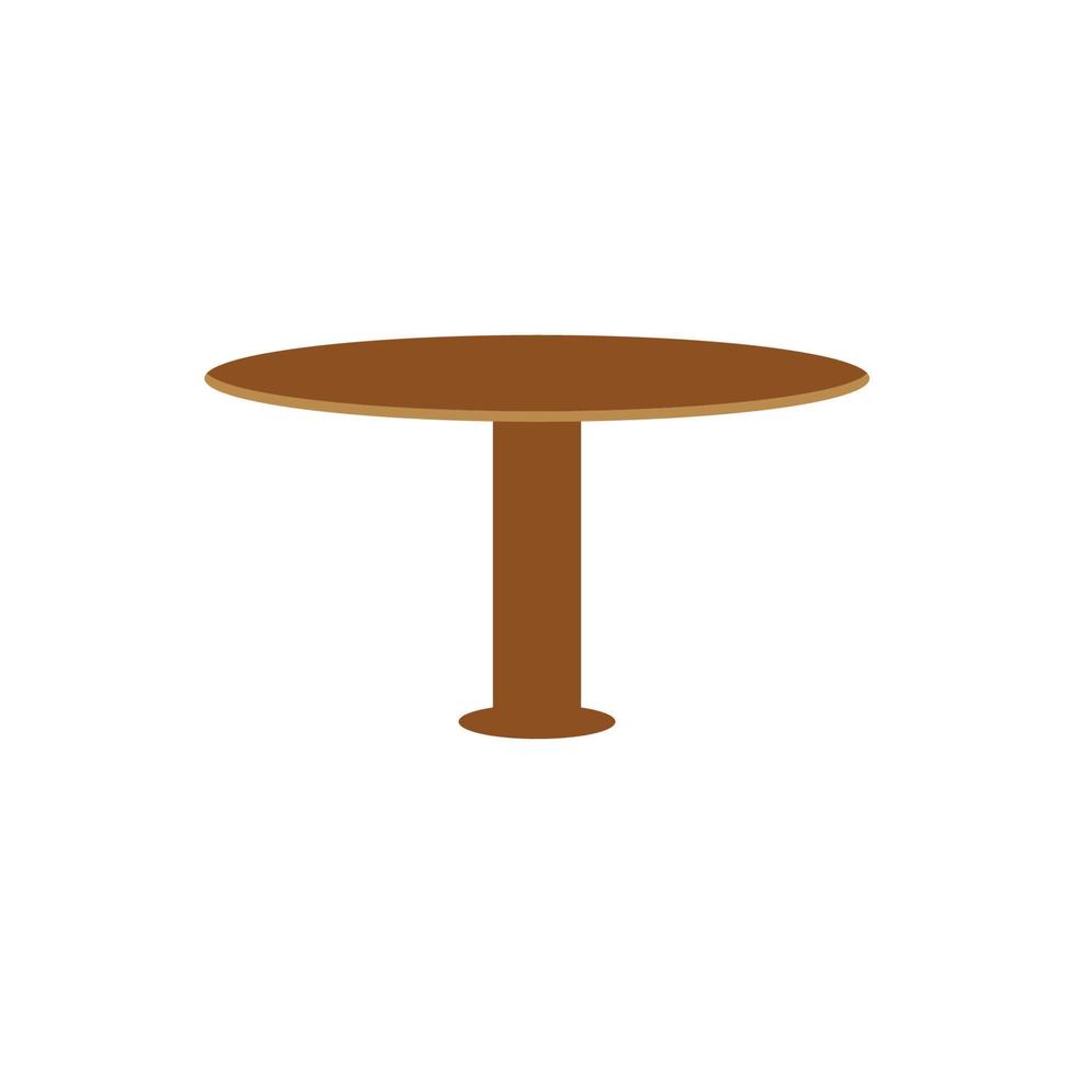 Table vector logo icon object background illustration