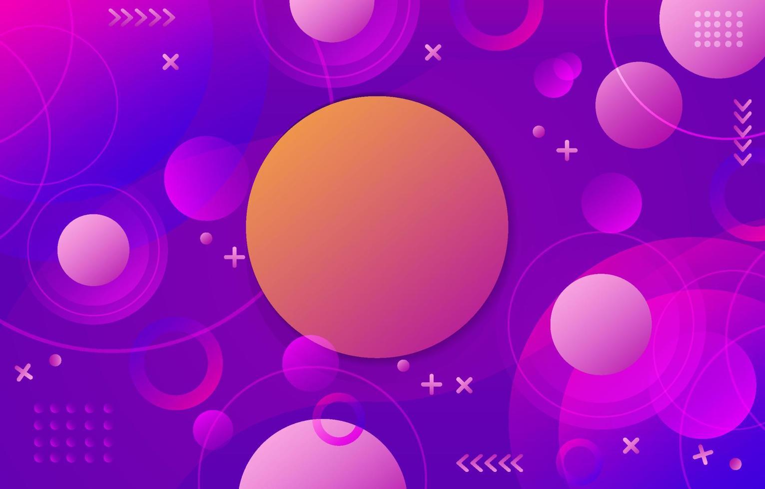 Abstract Circle Background with Gradient vector