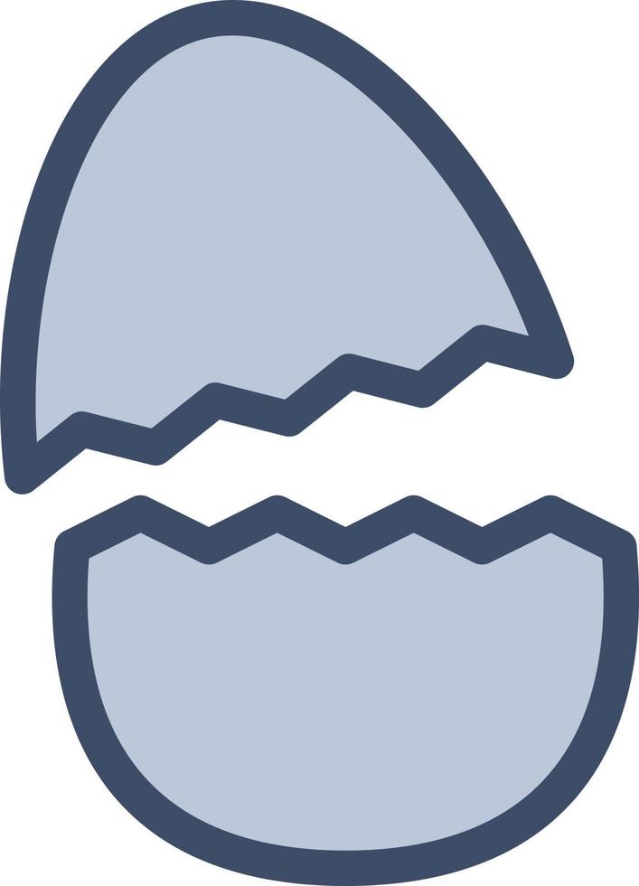 broken egg vector illustration on a background.Premium quality symbols.vector icons for concept and graphic design.