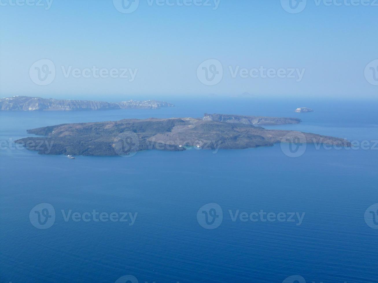Nea Kameni in Greece photo