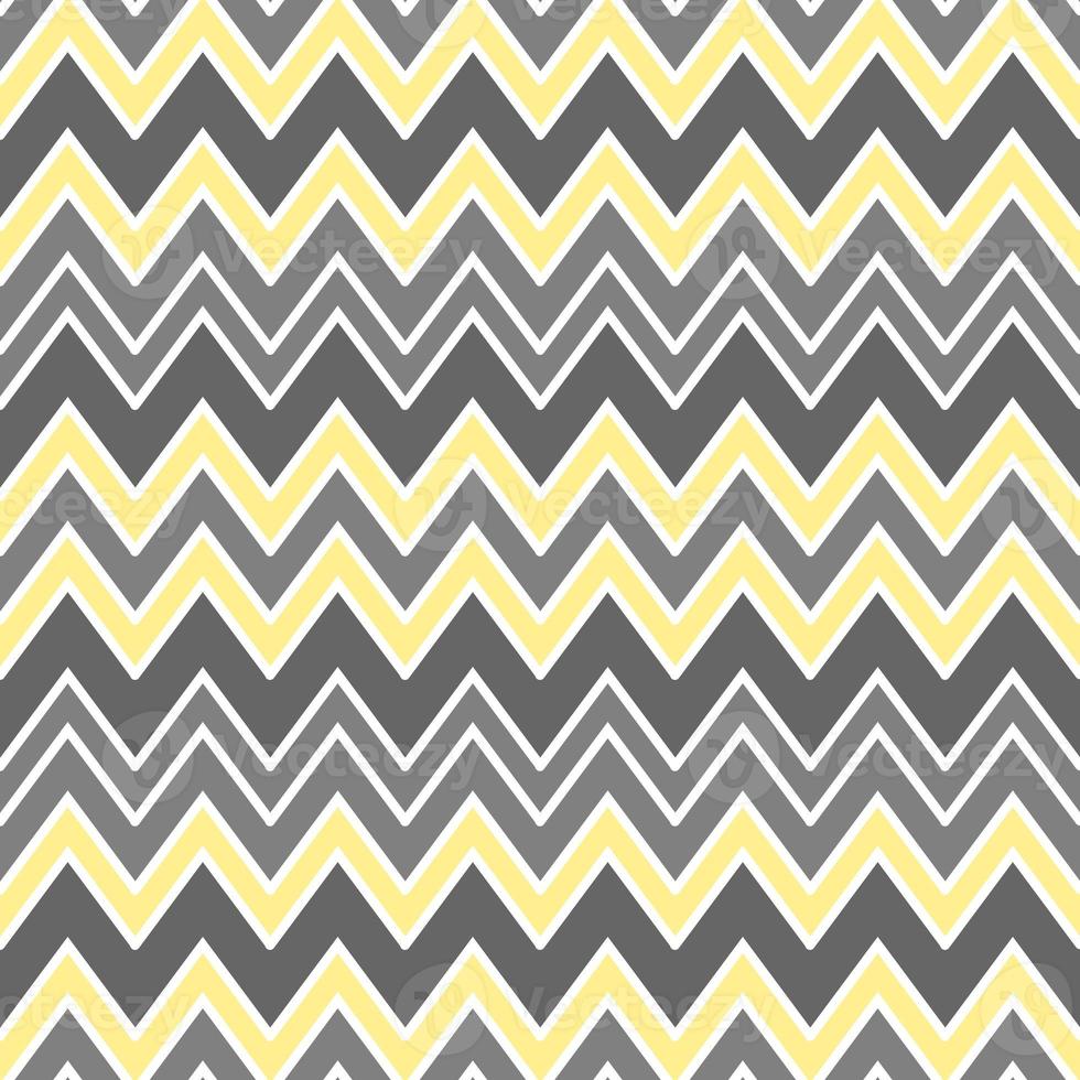 Abstract seamless background illustration with zigzag lines forming geometric ornament photo
