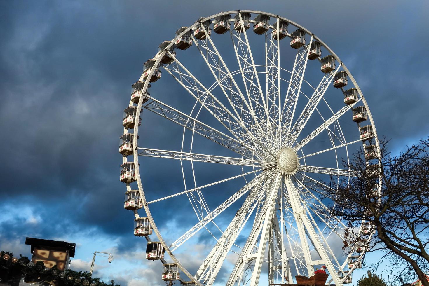 London, UK, 2012. Ferris Wheel at Winter Wonderland Hyde Park photo