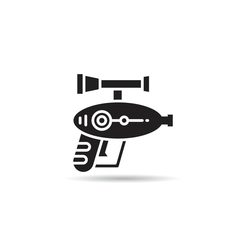 ray gun icon vector