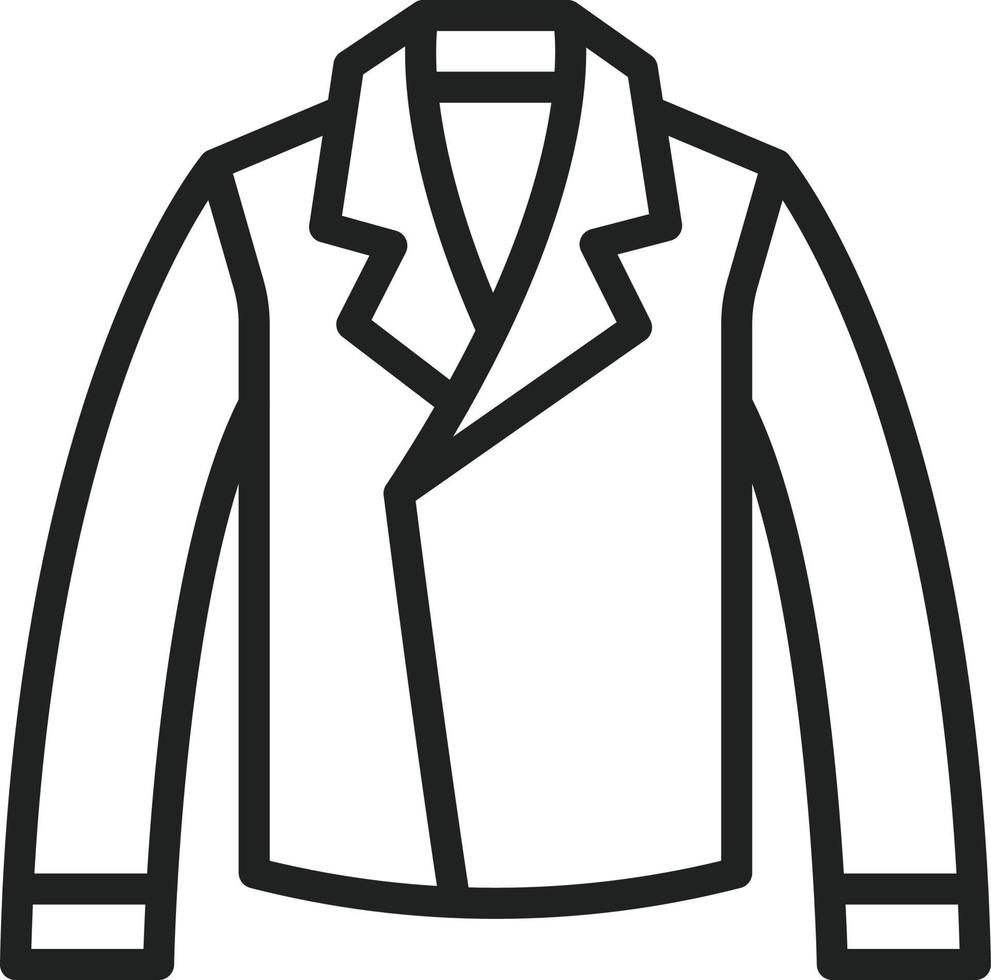 Jacket Line Icon 7229942 Vector Art at Vecteezy