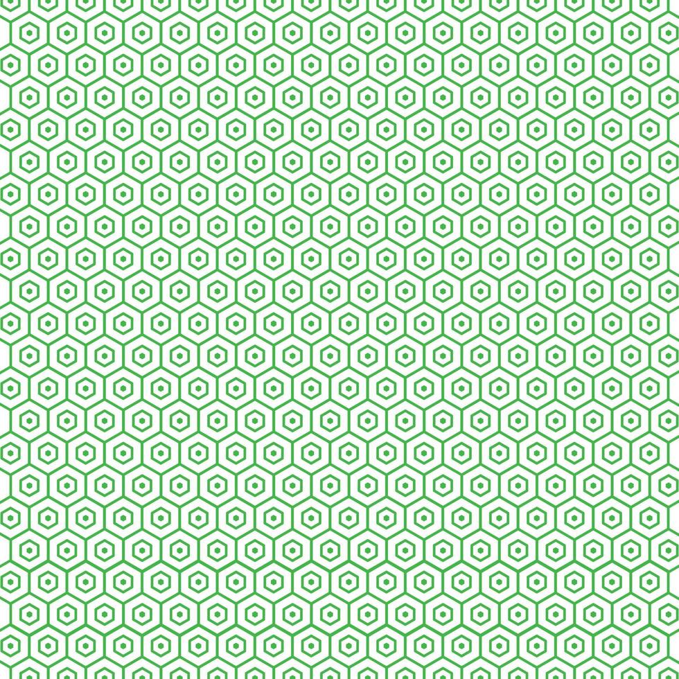 Green Polygon hexagon geometric background pattern vector