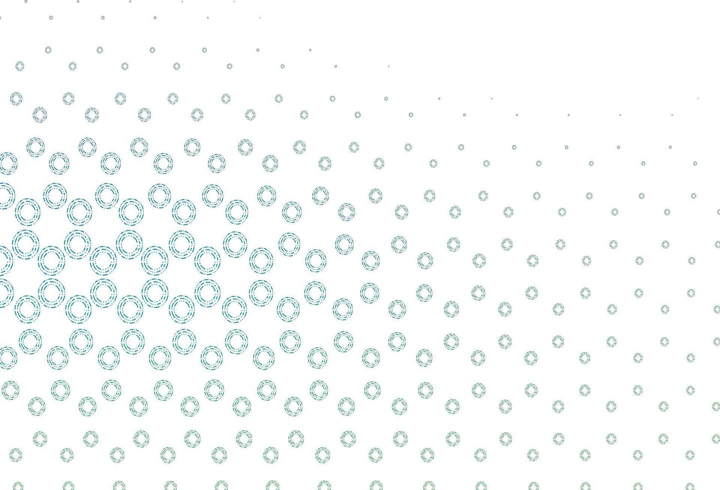 Light blue, green vector backdrop with dots.