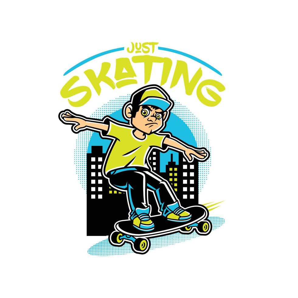 descarga gratuita de skater life vector