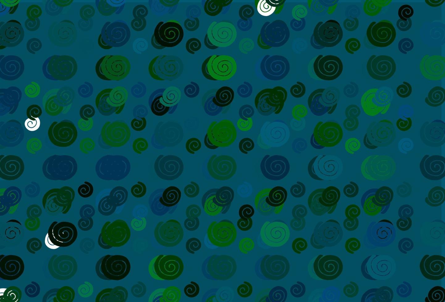 Light Blue, Green vector template with liquid shapes.