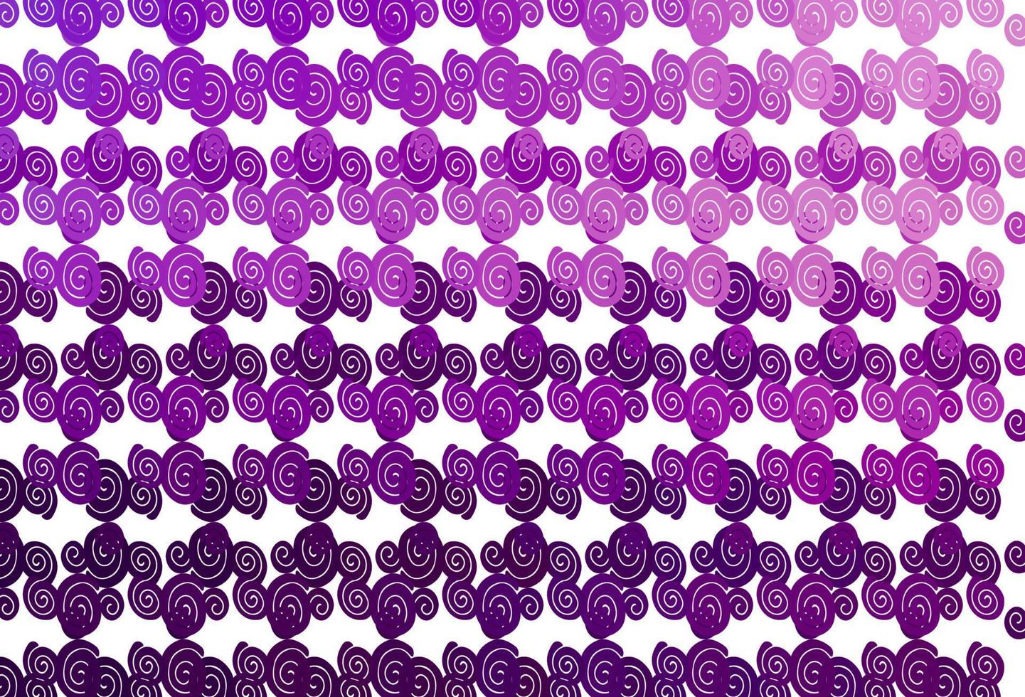 Light Purple vector pattern with bent ribbons.