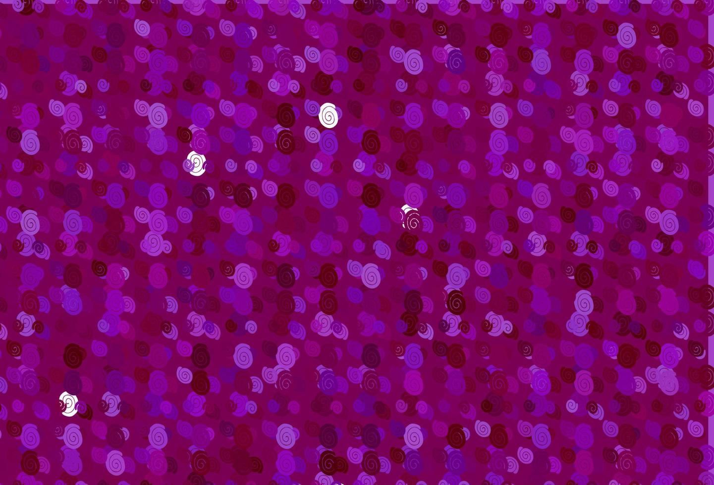 Light Purple vector background with lava shapes.
