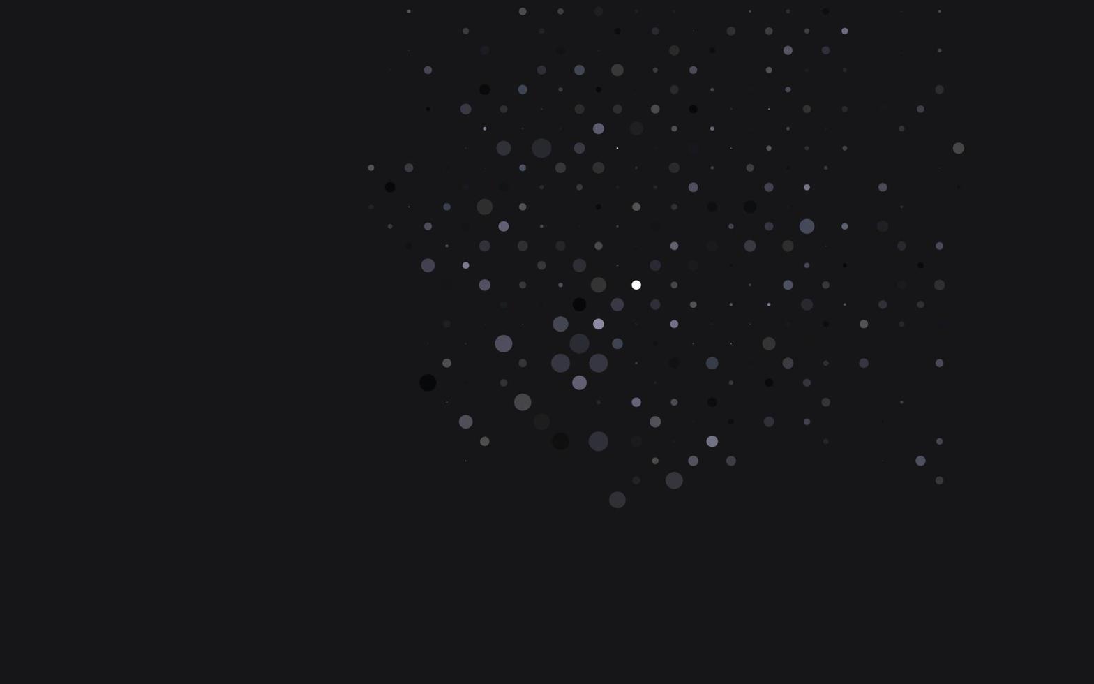 Light Black vector template with circles.