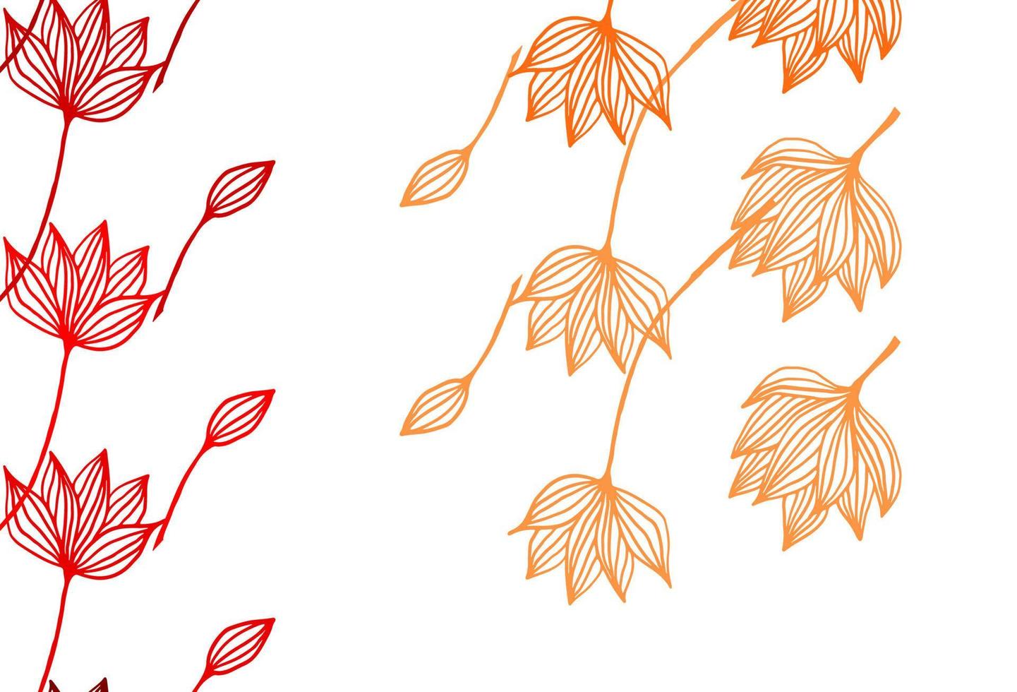 Light Red vector doodle backdrop.