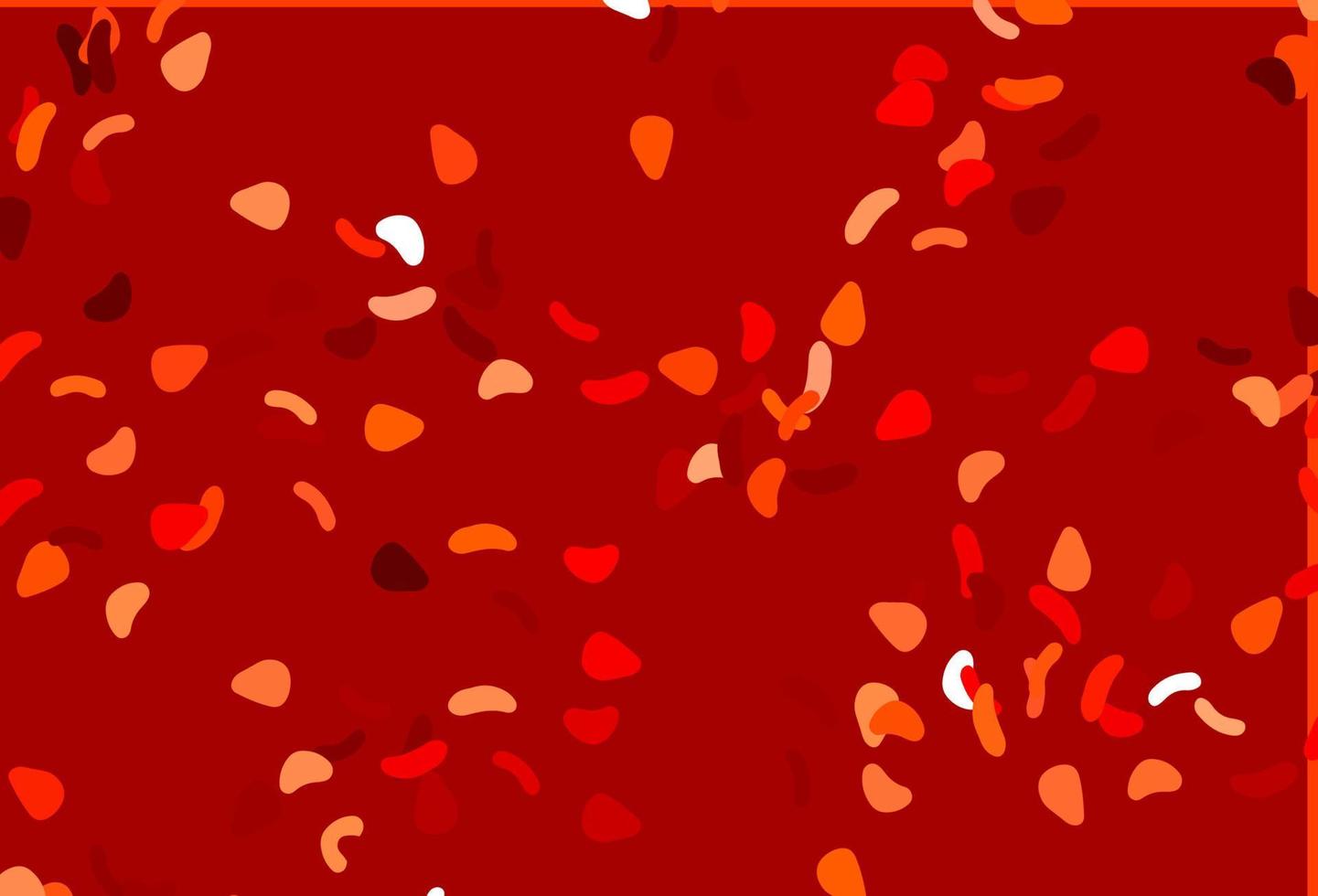 Light Red vector backdrop with abstract shapes.