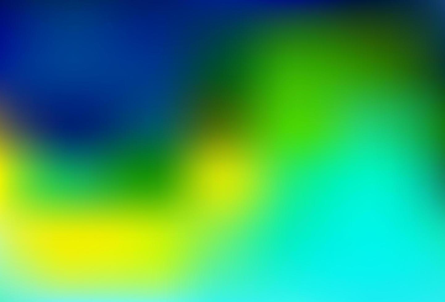 patrón brillante borroso vector azul oscuro, amarillo.