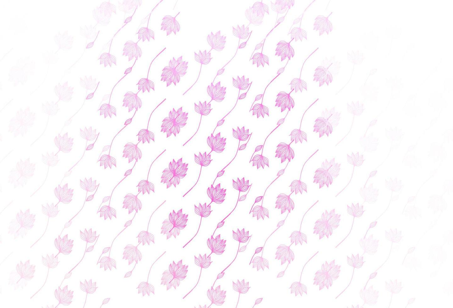 Light Pink vector sketch texture.