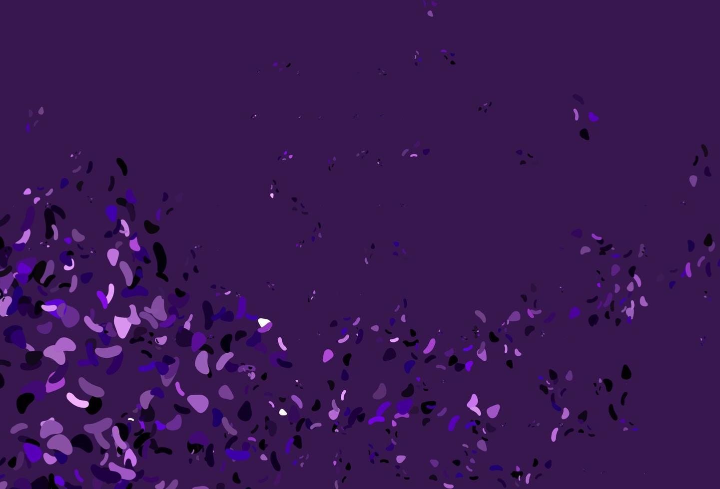 Light Purple vector texture with random forms.