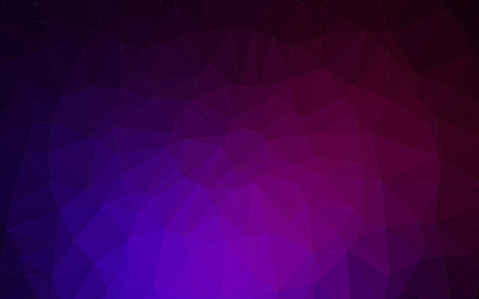 Dark Purple vector blurry triangle texture.