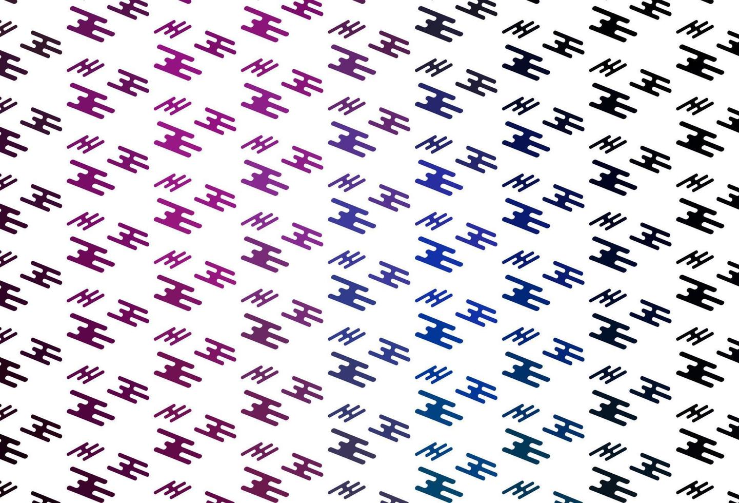 Light Pink, Blue vector template with repeated sticks.