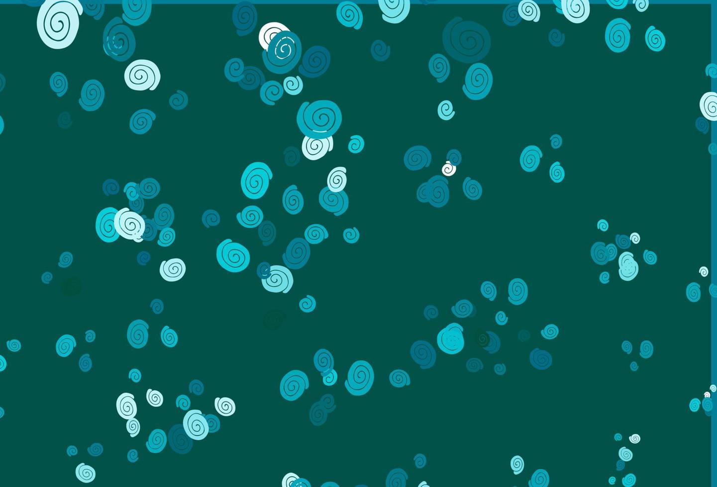 Light BLUE vector template with bubble shapes.