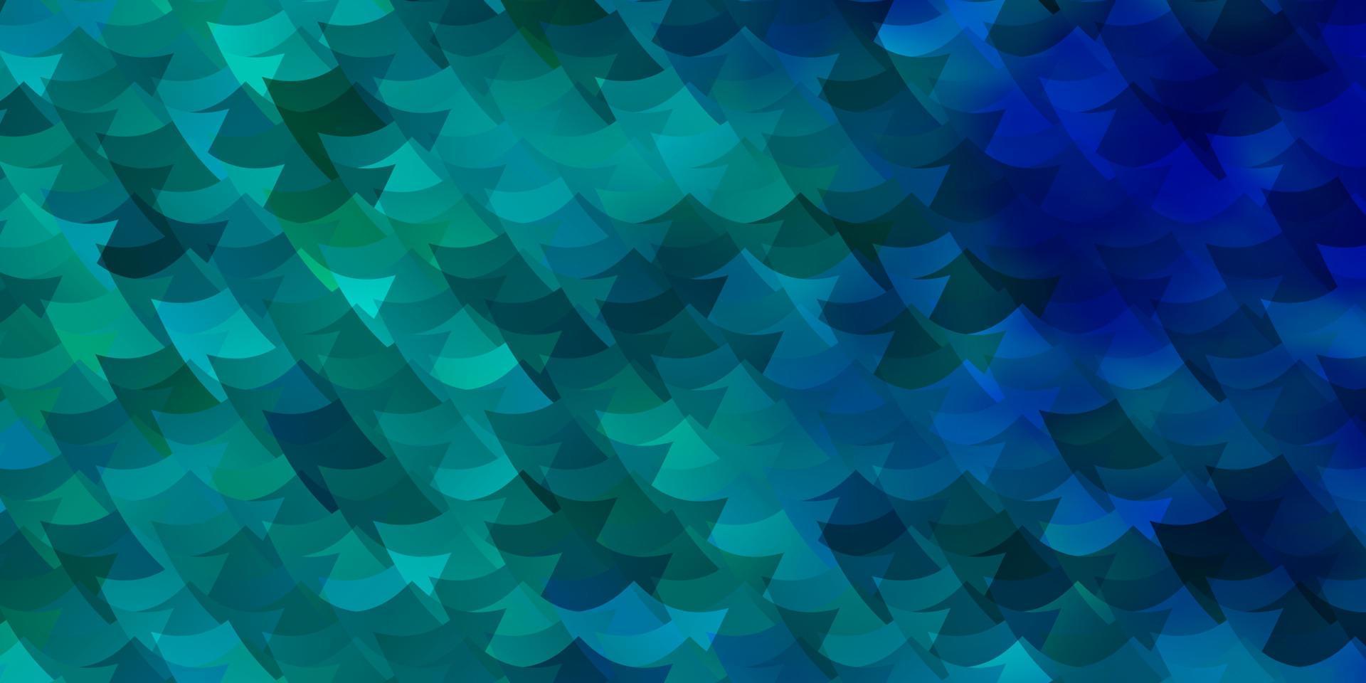 Light BLUE vector background in polygonal style.