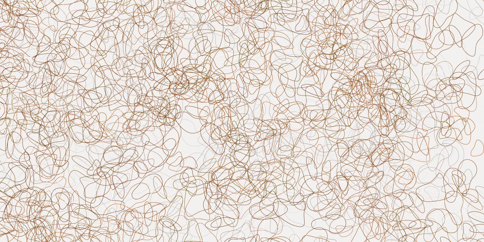 Light orange vector texture with memphis shapes.