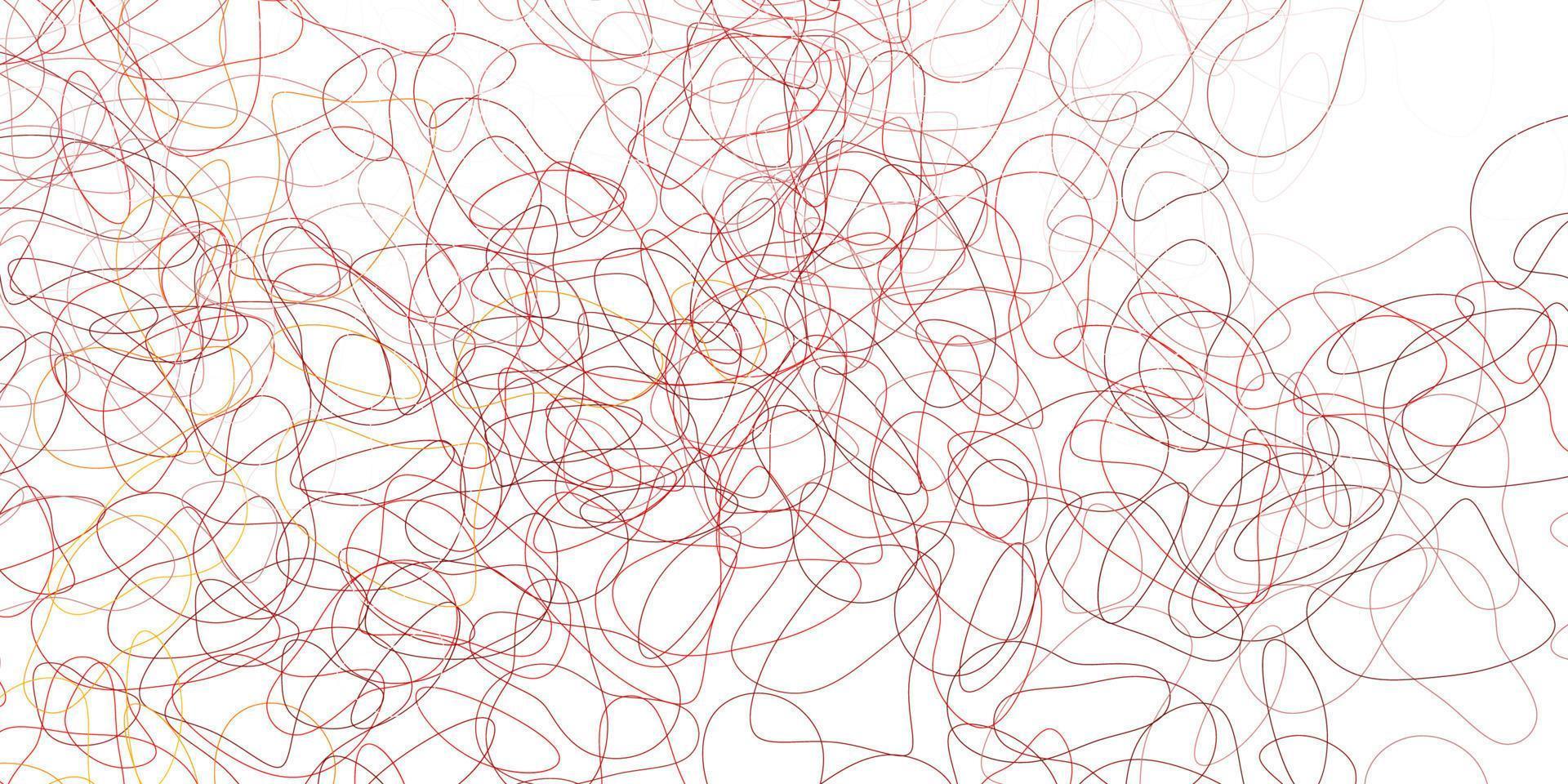 Light orange vector pattern with abstract shapes.