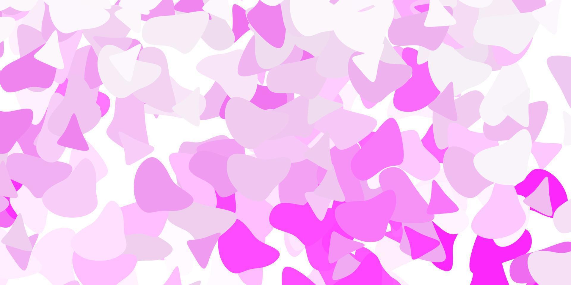 All Over Pattern Of Soft Pastel Pink Coloured Hearts Forming A