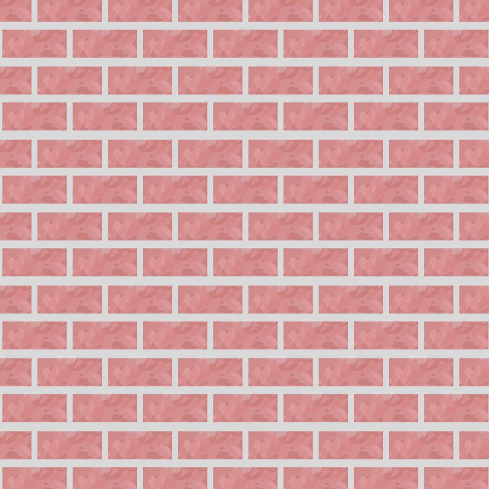 Concrete brick wall textured wallpaper abstract background vector illustration