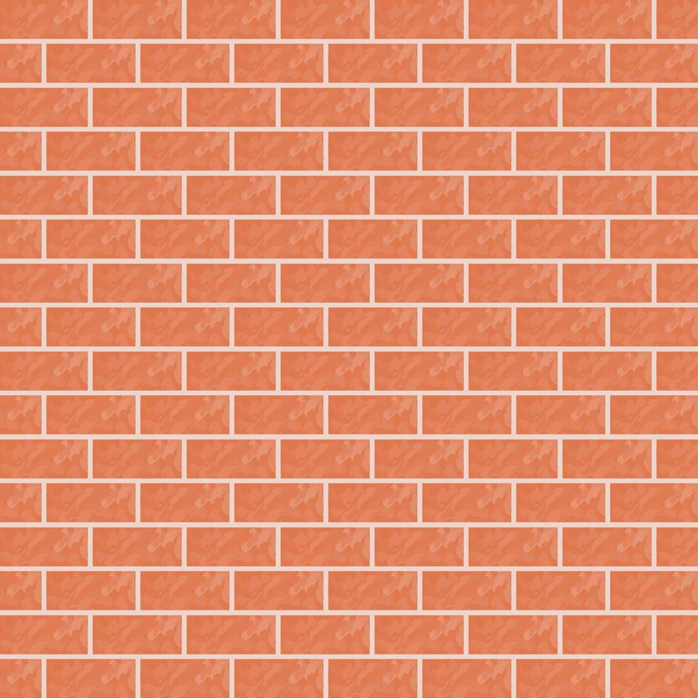 Abstract background textured brick wall building vector illustration