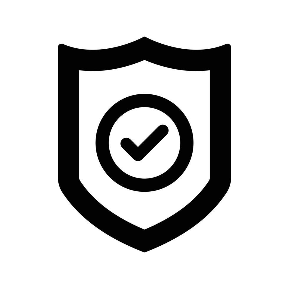 Secure Shield Vector icon which is suitable for commercial work and easily modify or edit it