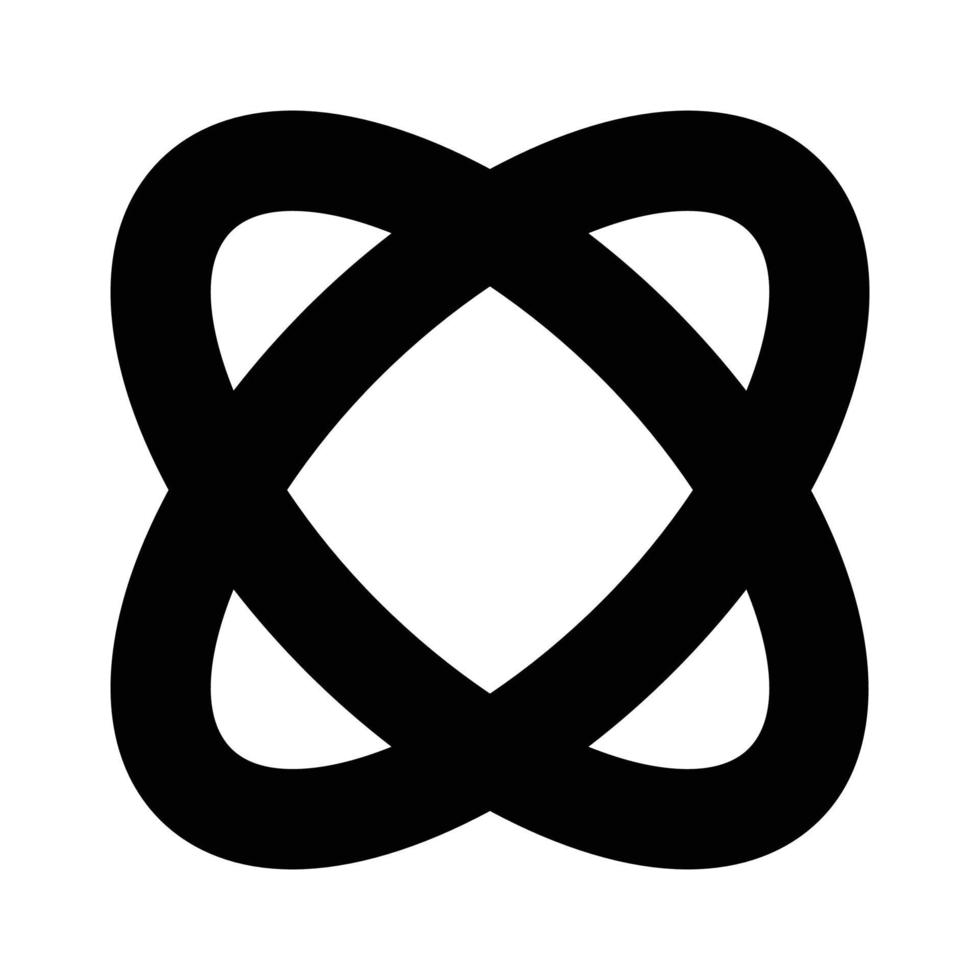 Atom Vector icon which is suitable for commercial work and easily modify or edit it