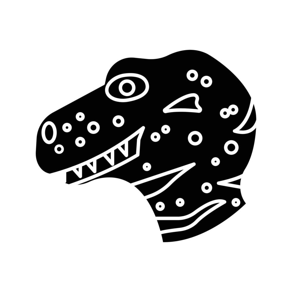 Dinosaur animal Vector icon which is suitable for commercial work and easily modify or edit it
