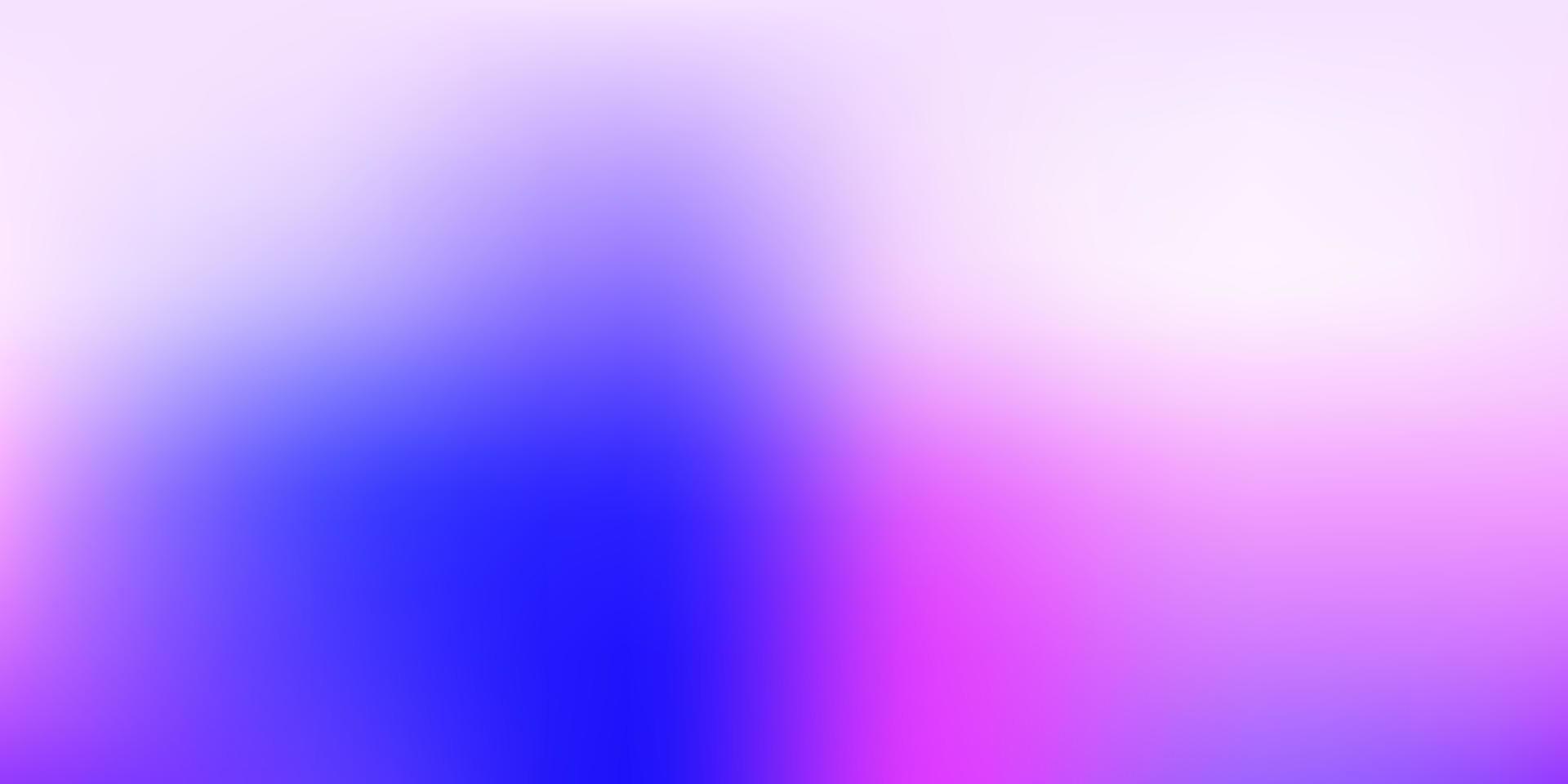 textura de desenfoque de vector rosa claro, azul.