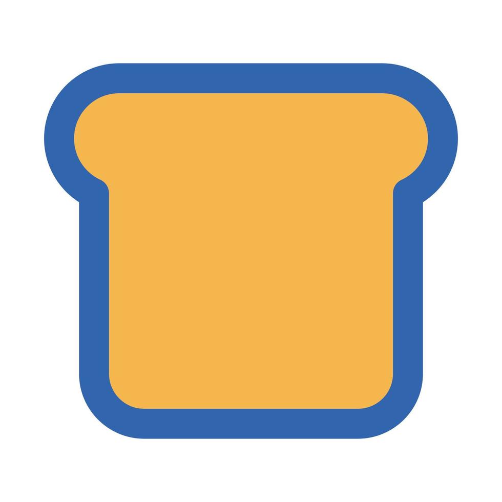 Sandwich Bread Vector icon which is suitable for commercial work and easily modify or edit it