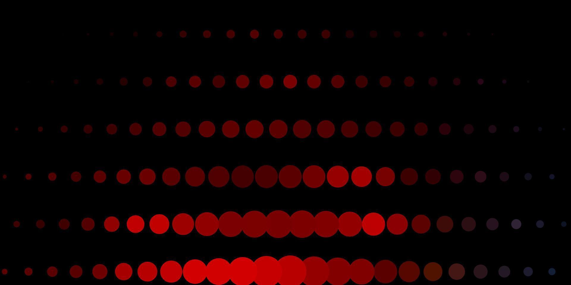 Dark Blue, Red vector template with circles.