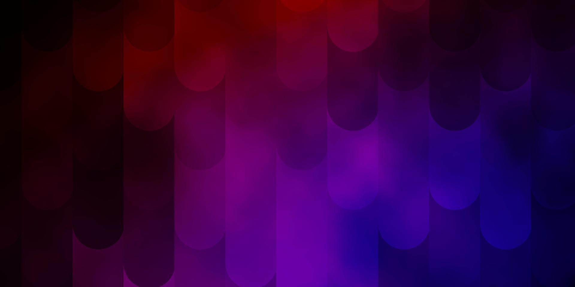 Dark Blue, Red vector background with lines.