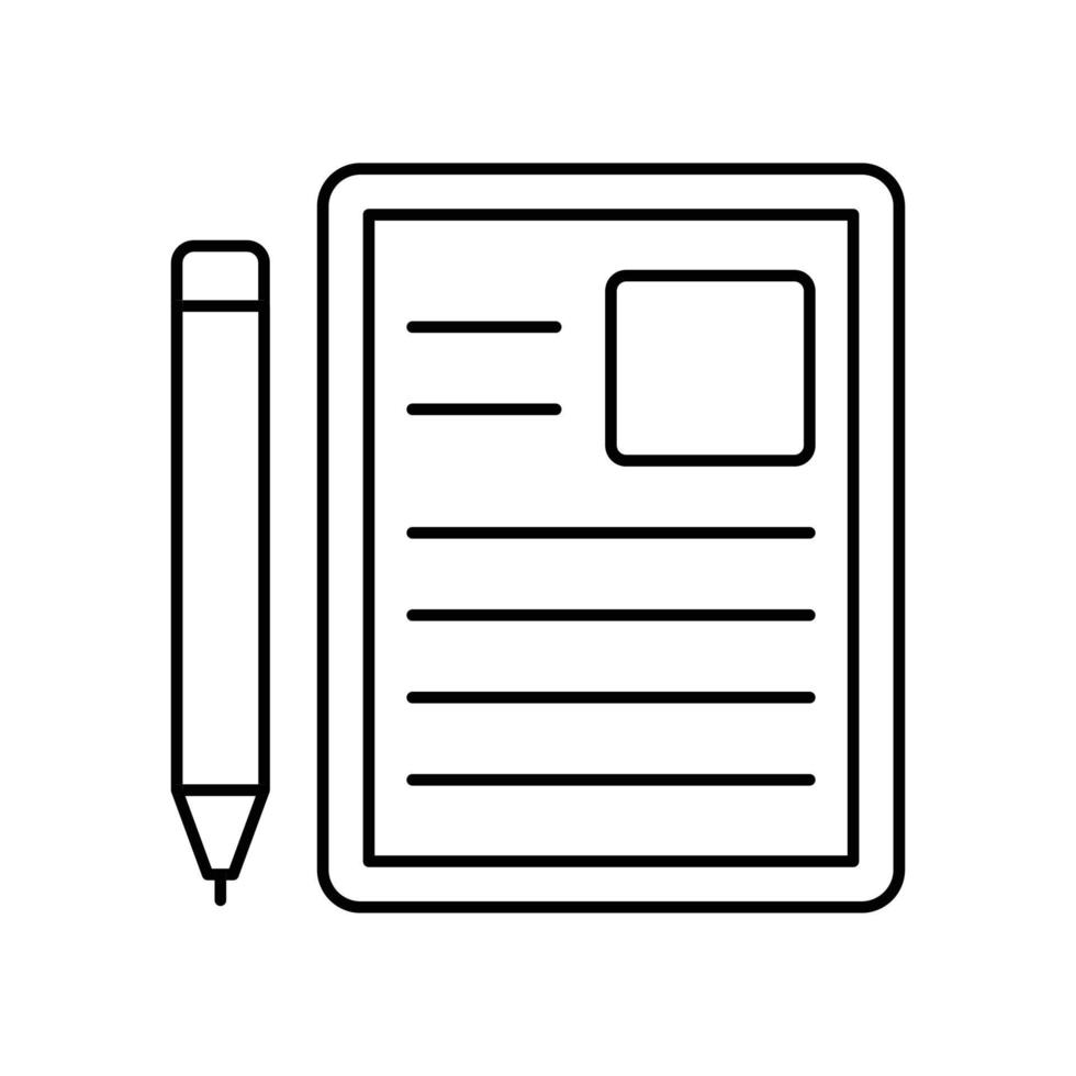 Contract Vector icon which is suitable for commercial work and easily modify or edit it
