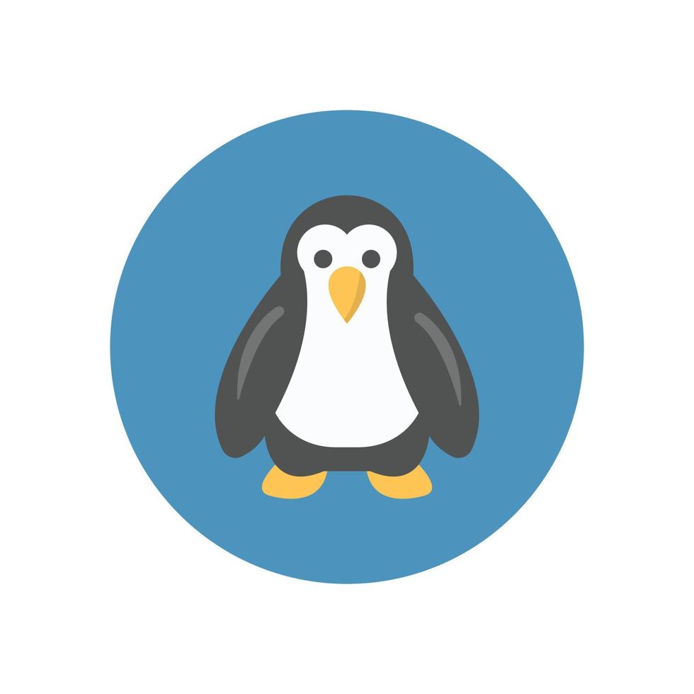 Penguin animal Vector icon which is suitable for commercial work and easily modify or edit it