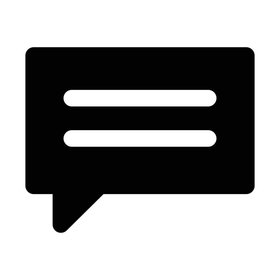 Message Vector icon which is suitable for commercial work and easily modify or edit it