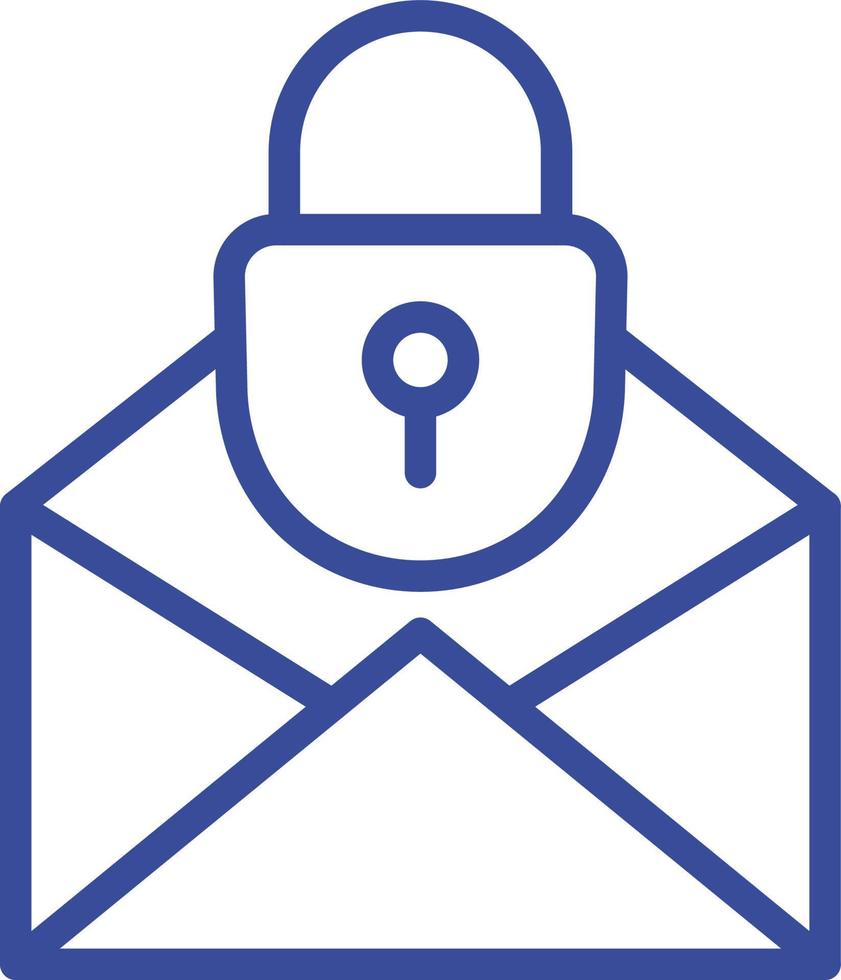 Email security Isolated Vector icon which can easily modify or edit
