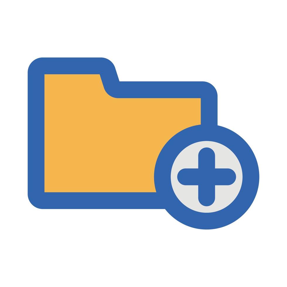 Folder Add Vector icon which is suitable for commercial work and easily modify or edit it