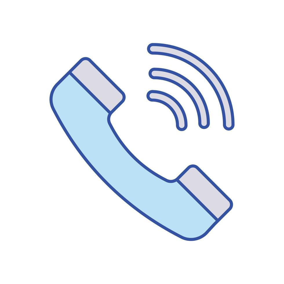 icono de vector de teléfono que es adecuado para el trabajo comercial y modificarlo o editarlo fácilmente