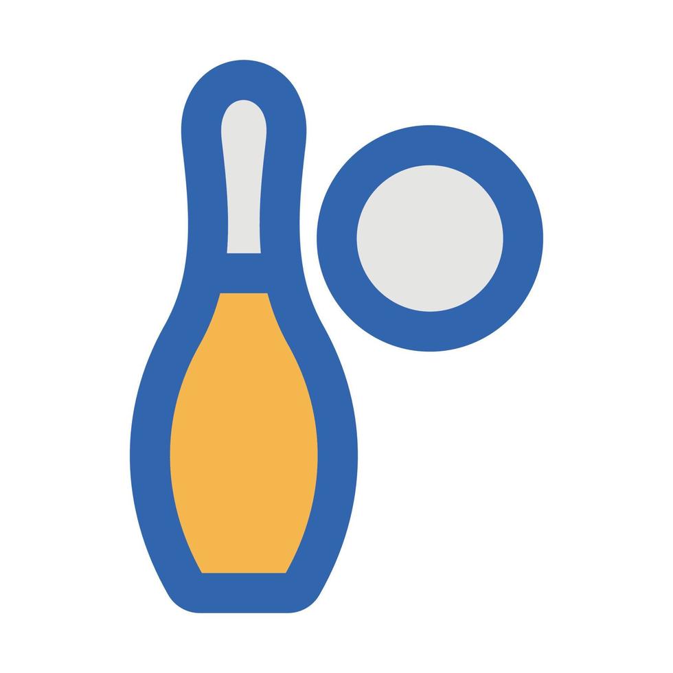 Bowling Vector icon which is suitable for commercial work and easily modify or edit it