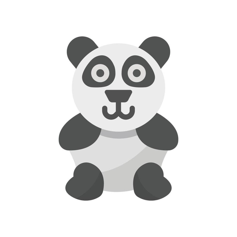 Panda animal Vector icon which is suitable for commercial work and