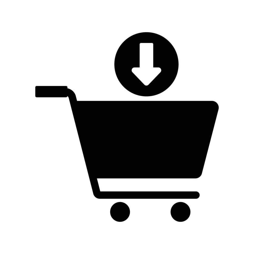 Cart download Vector icon which is suitable for commercial work and easily modify or edit it