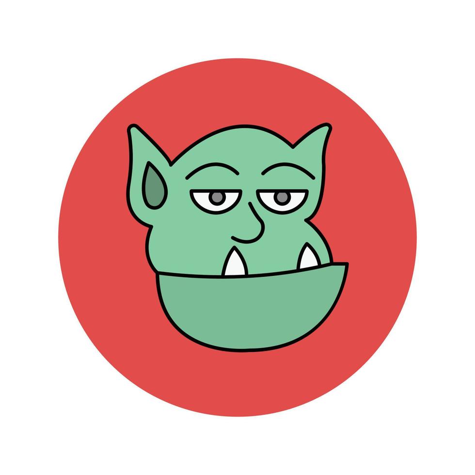 Ogre Vector icon which is suitable for commercial work and easily modify or edit it