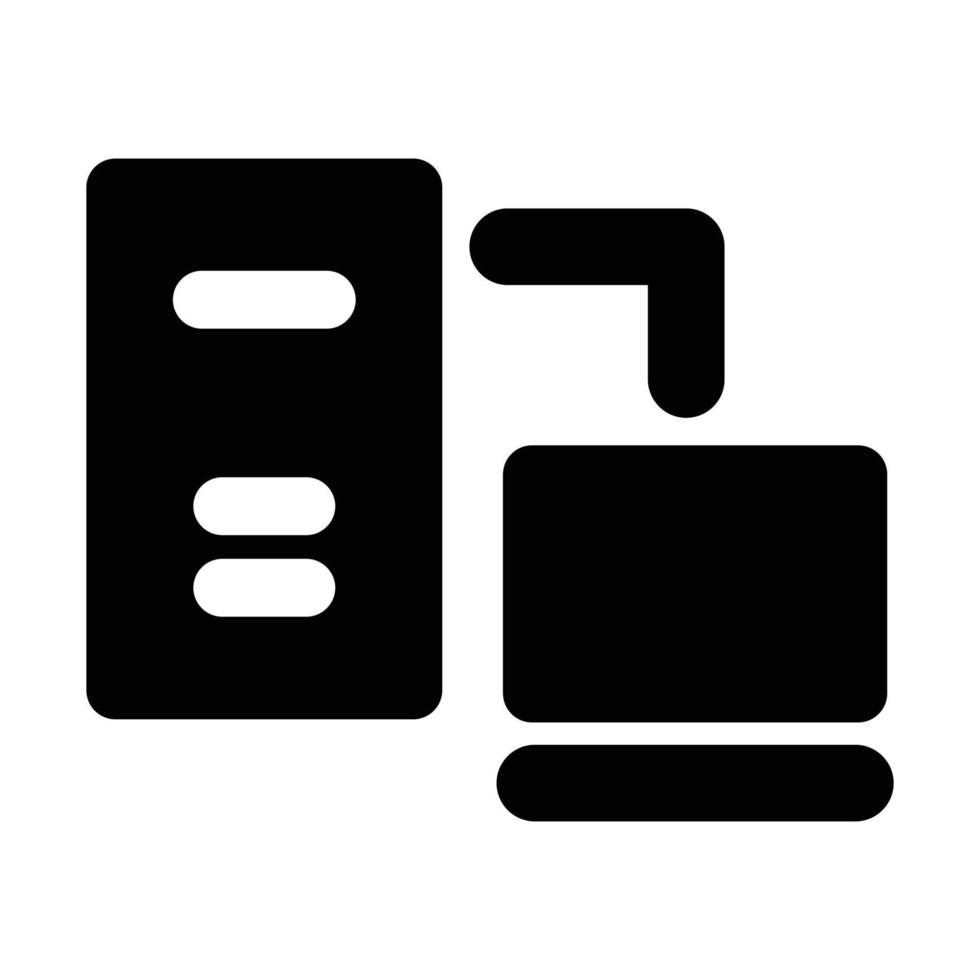 Data Sharing Vector icon which is suitable for commercial work and easily modify or edit it