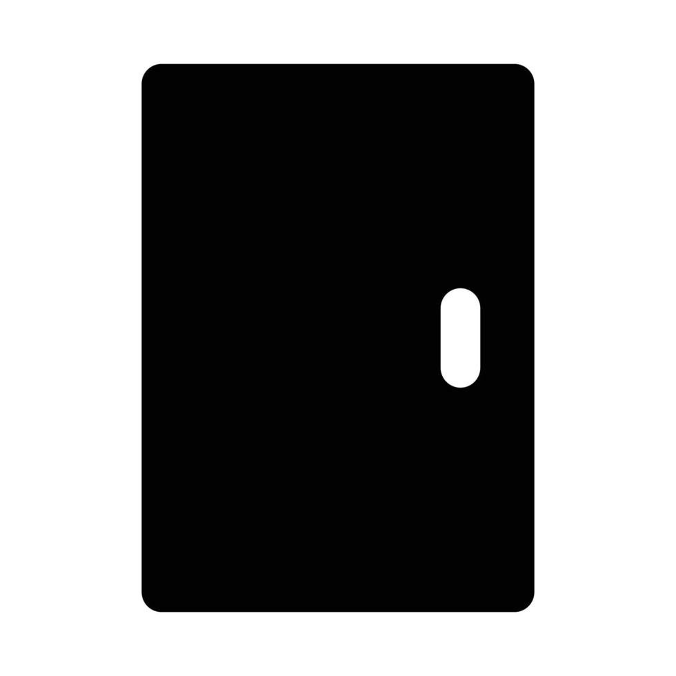 icono de vector de puerta que es adecuado para el trabajo comercial y modificarlo o editarlo fácilmente