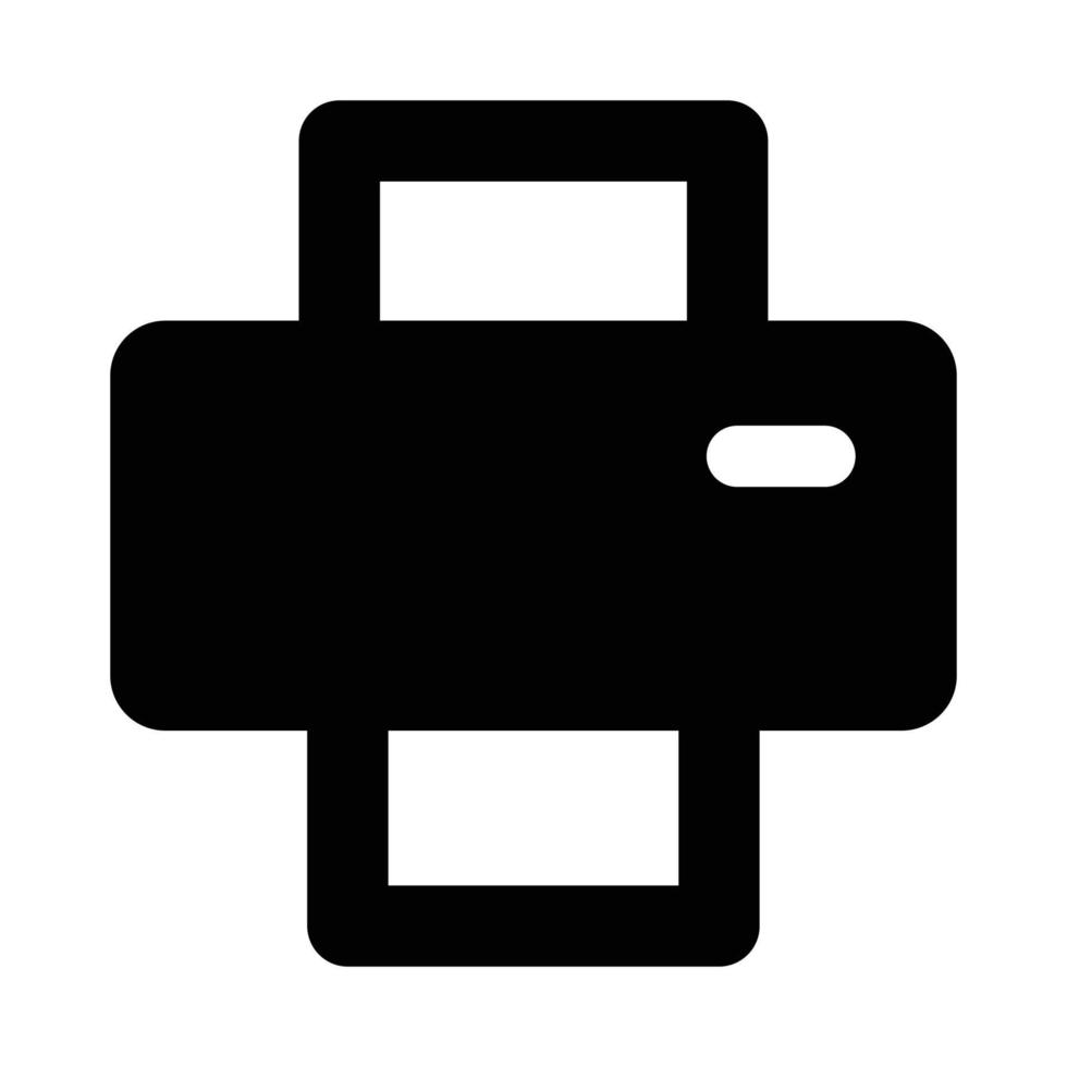 Printer Vector icon which is suitable for commercial work and easily modify or edit it
